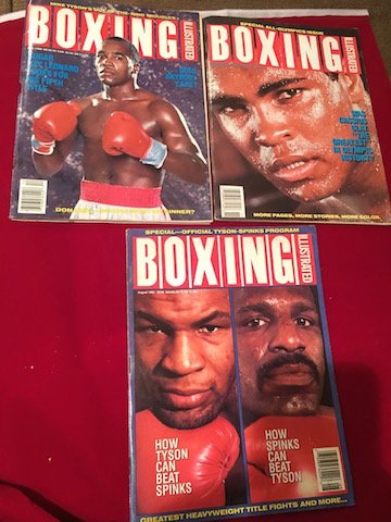 Boxing Illustrated Mike Tyson, Mohammad Ali Cover (1 of 1)