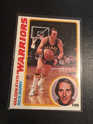 Golden State Warriors Rick Barry FWD #60 Career Record: Golden State Warriors Rick Barry FWD #60 Career Record Card