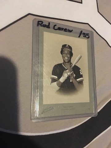 Rod Carew Donruss Zenith #SP-29 10/35 Card: Rod Carew Donruss Zenith #SP-29 10/35 Card