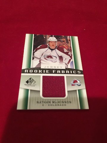 Nathan Makinnon 2013-14 SP Game Used Jersey card (1 of 2)