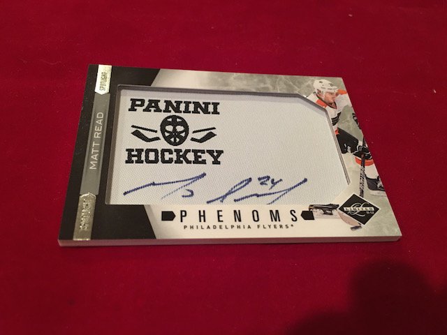 Matt Read 2011 Limited Patch Auto (1 of 2)