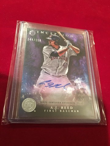 2016 BOWMAN INCEPTION PROSPECT A.J. REED RC AUTO (1 of 2)