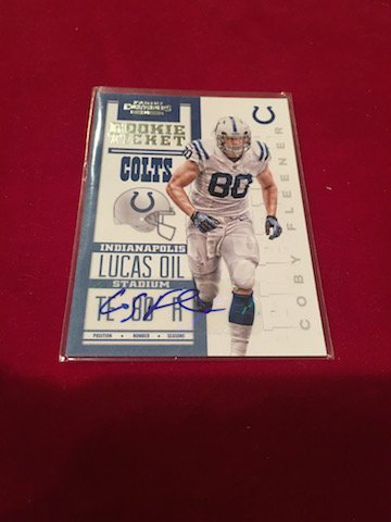 2012 Panini Contenders Coby Fleener AUTOGRAPH RC Auto (1 of 2)