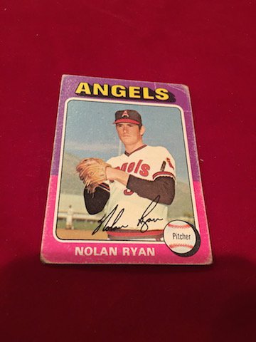 1975 Topps Nolan Ryan Card #500 (1 of 2)