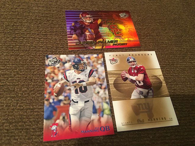 Eli Manning Carson Plmer Rc Lot 2003 and o4 Press Pass (1 of 2)