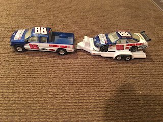 Dale Earnhardt Jr National Guard Diecast Truck Trailer: Dale Earnhardt Jr National Guard Diecast Truck Trailer Race Car Combo