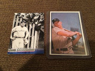 Babe Ruth and Mickey mantle Insert Lot (1 of 2)