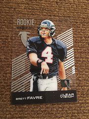 Brett Favre 2015 Clear Vision Rookie Revolution Insert (1 of 2)