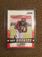 AJ Green 2011 Score Hot Rookies RC (1 of 2)