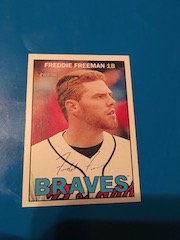 2016 TOPPS HERITAGE - Freddie Freeman - SP (1 of 2)
