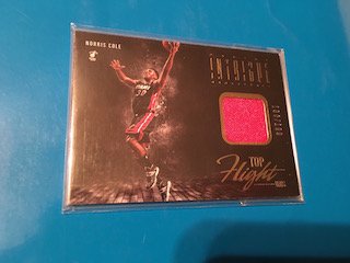 2013/14 Intrigue JERSEY NORRIS COLE #130/199 Top Flight (1 of 2)