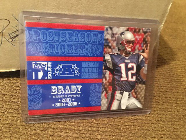 2007 Topps TX Exclusive Post Season Ticket #TB Tom (1 of 2)