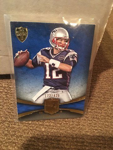 Tom Brady 2011 Topps Supreme #30 Serial #'d /429 (1 of 2)