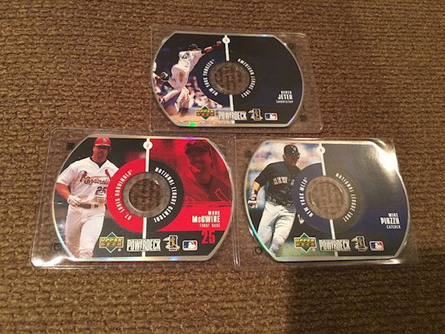 Upper Dck Power Deck Lot of 3: Jeter Mcgwire Piazza (1 of 1)