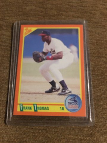 1990 SCORE TRADED FRANK THOMAS CHICAGO WHITE SOX ROOKIE (1 of 2)