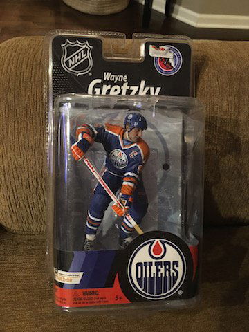 wayne gretzky Mcfarlane hall of fame figure Oilers (1 of 1)