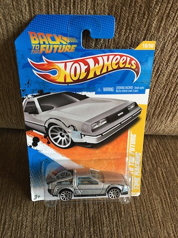 2011 Hot Wheels BACK TO THE FUTURE TIME MACHINE #18 (1 of 1)