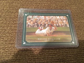 Brooks Robinson Masterpieces Green SP: Brooks Robinson Masterpieces Green SP