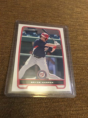 2012 Bowman Prospecrs Baseball Card Bryce Harper (1 of 2)