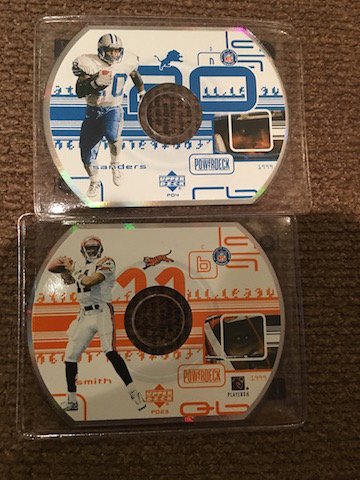Barry Sanders and Akali Smith Powerdeck Lot: Barry Sanders and Akali Smith Powerdeck Lot
