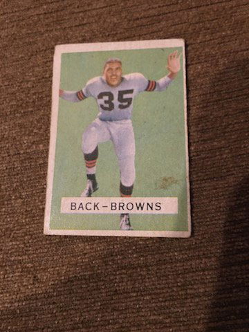 1957 Topps Football #16 John Henry Johnson Cut (1 of 2)