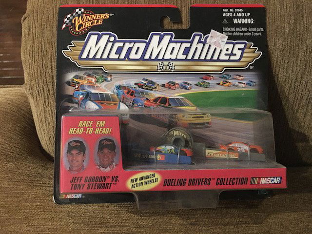 Micro Machines Winner's Circle Jeff Gordon vs Tony (1 of 1)