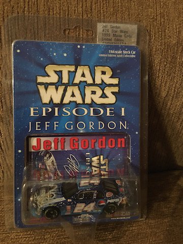 Jeff Gordon Star Wars Episode 1 1:64 Scale Limited: Jeff Gordon Star Wars Episode 1 1:64 Scale Limited Edition