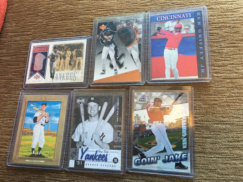 Derek Jeter Mickey Mantle Frank Thomas Ken Griffey Jr (1 of 2)