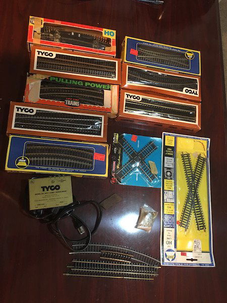 Large HO Train Track Lot 8 Boxes full of train Tracks (1 of 4)