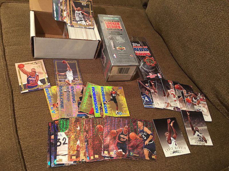 Basketball Card Lot: 1993 Skybox EX Set with Inserts (1 of 6)