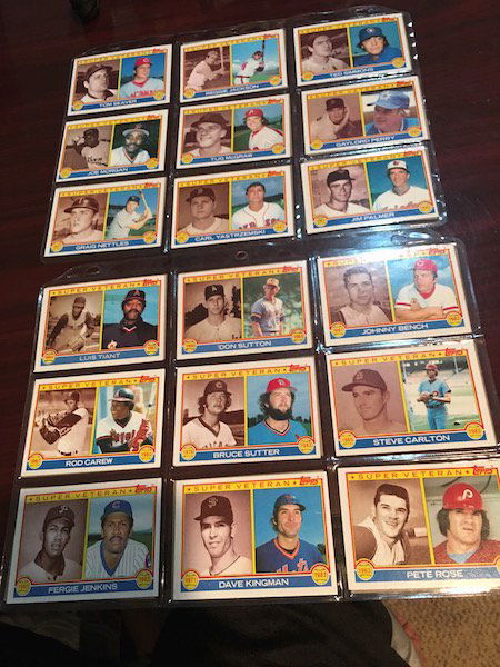 1983 Topps Super Veteran Lot of Baseball cards: Reggie (1 of 6)