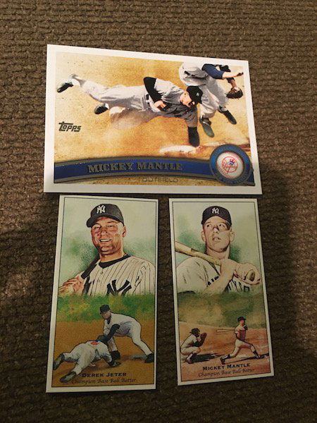 Mickey Mantle and Derek Jeter Champions of the Game (1 of 2)