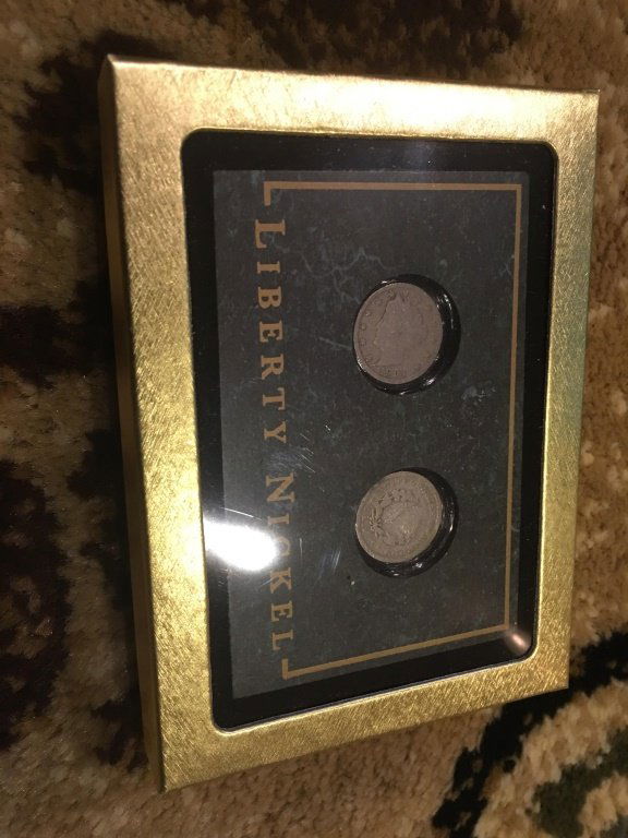 Liberty Nickel Set First Commerative Mint (1 of 3)