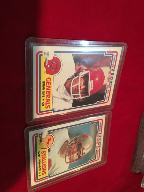 Scott Norwood and Brian Sipe USFL RC Lot: Scott Norwood and Brian Sipe USFL RC Lot
