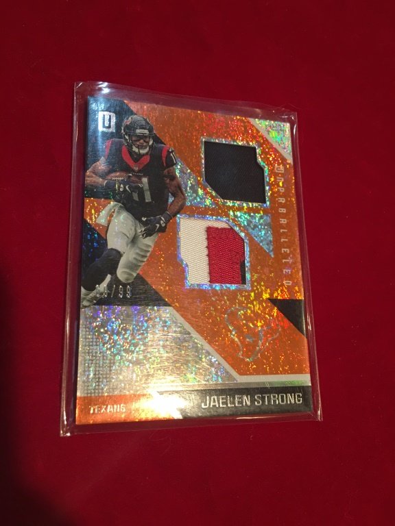 2016 Panini Unparralleled Jalen Strong Patch /99 (1 of 2)