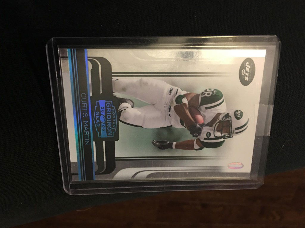 Curtis Martin 2006 Donruss Gridiron Gear SP /25 (1 of 2)