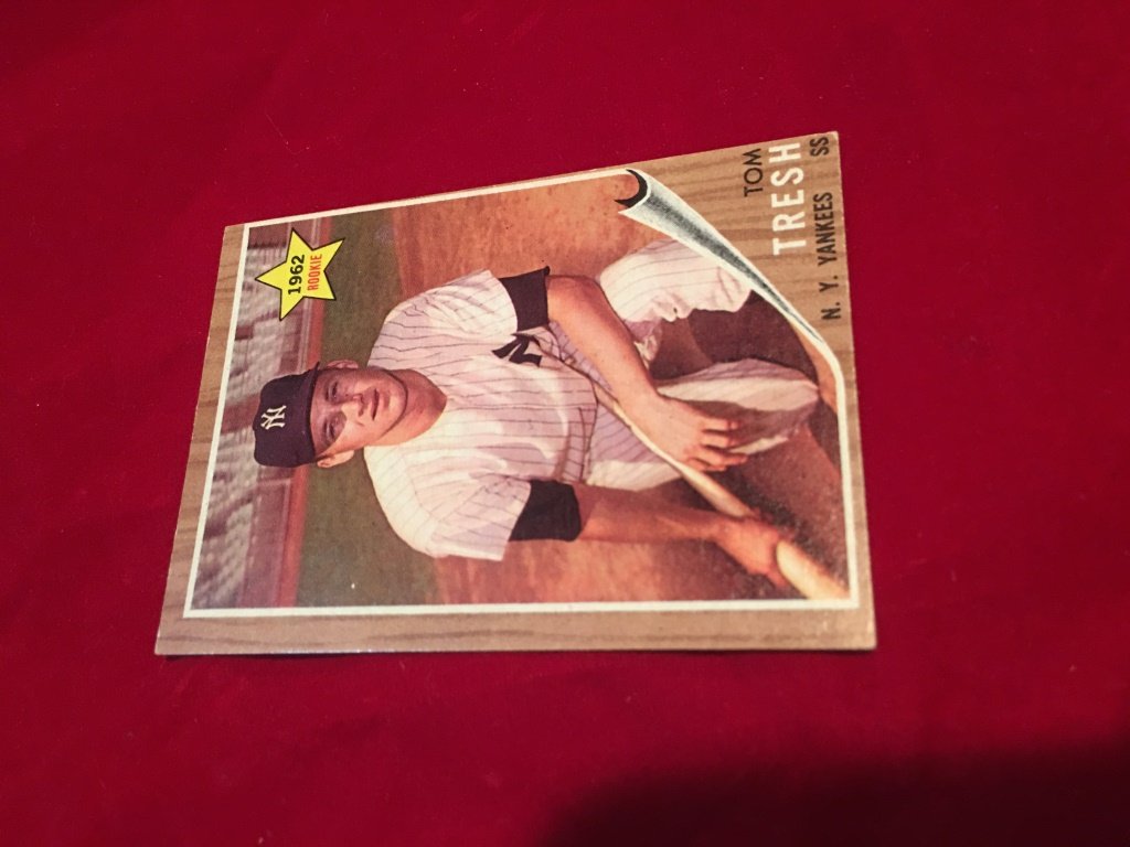 SHARP 1962 Topps #31 Tom Tresh ROOKIE CARD - New C (1 of 2)
