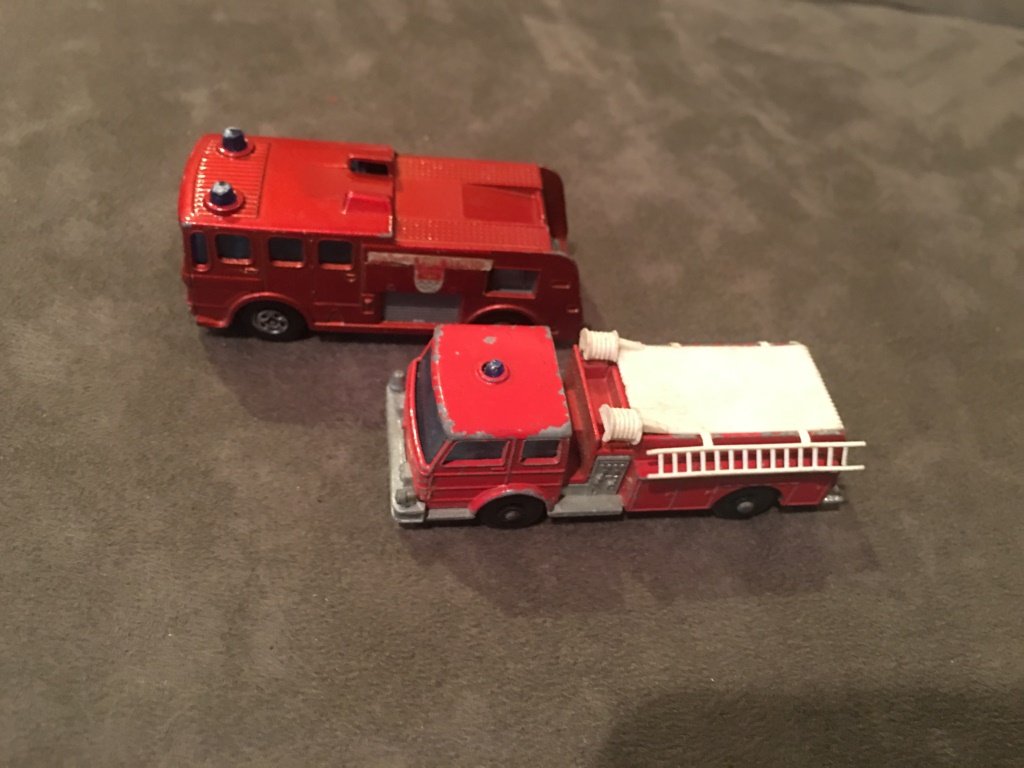 Lot of 2 Lesney Pumper and Fire Engine: Lot of 2 Lesney Pumper and Fire Engine