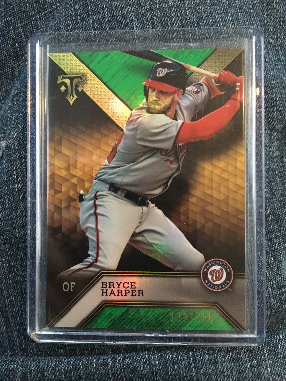 2016 Triple Threads BB Card #056 Bryce Harper Was0 (1 of 2)