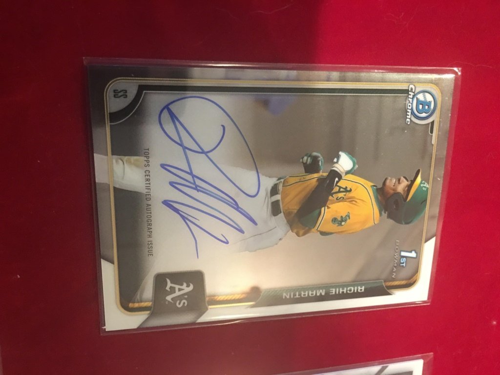 Richie Martin Bowman Chrome 2016 Auto (1 of 2)