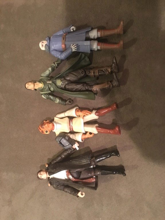 Lot of 4 Star Wars Figures (1 of 1)