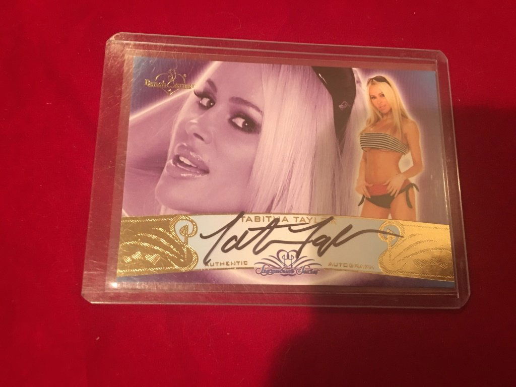 BenchWarmer 2006 Series 2 Tabitha Taylor Authenti6 (1 of 2)