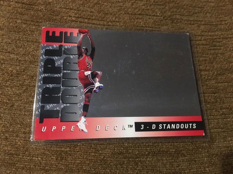 Michael Jordan 1993-1994 Upper Deck Triple Double (1 of 2)