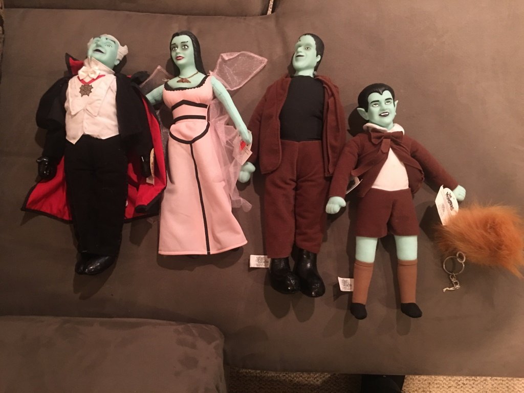 The Munsters TOY WORKS Dolls Character HERMAN LILD: The Munsters TOY WORKS Dolls Character HERMAN LILLY EDDIE GRANDPA GREAT COND