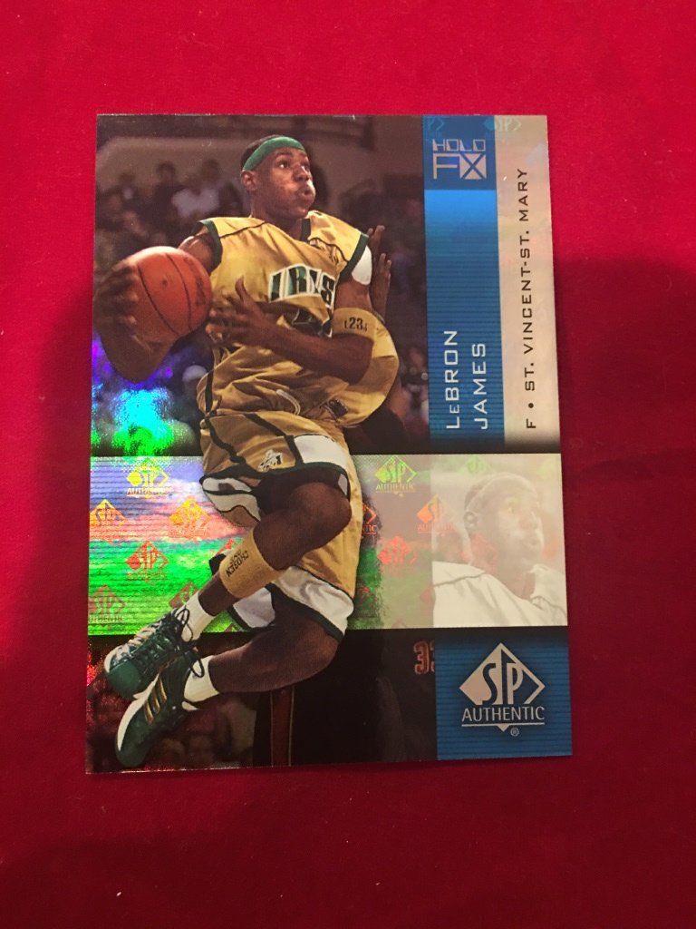 LEBRON JAMES CAVS CAVALIERS 2010 SP HOLO FX MINT H (1 of 2)