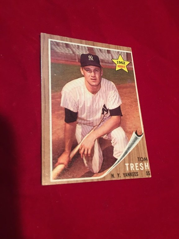 1962 Topps #31 Tom Tresh New York Yankees RC Rookd (1 of 1)