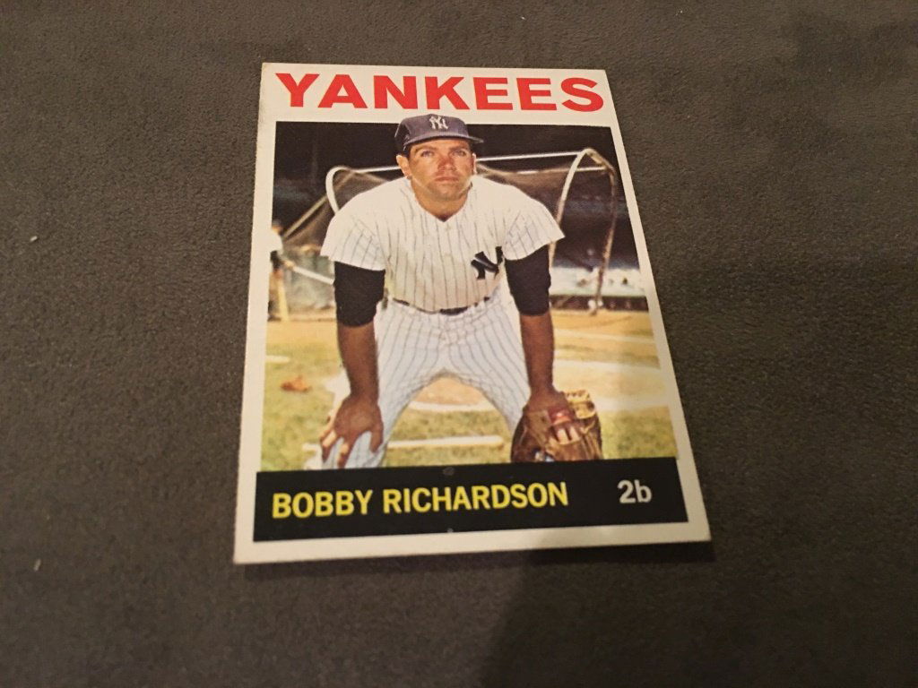 1964 TOPPS BOBBY RICHARDSON CARD (1 of 2)