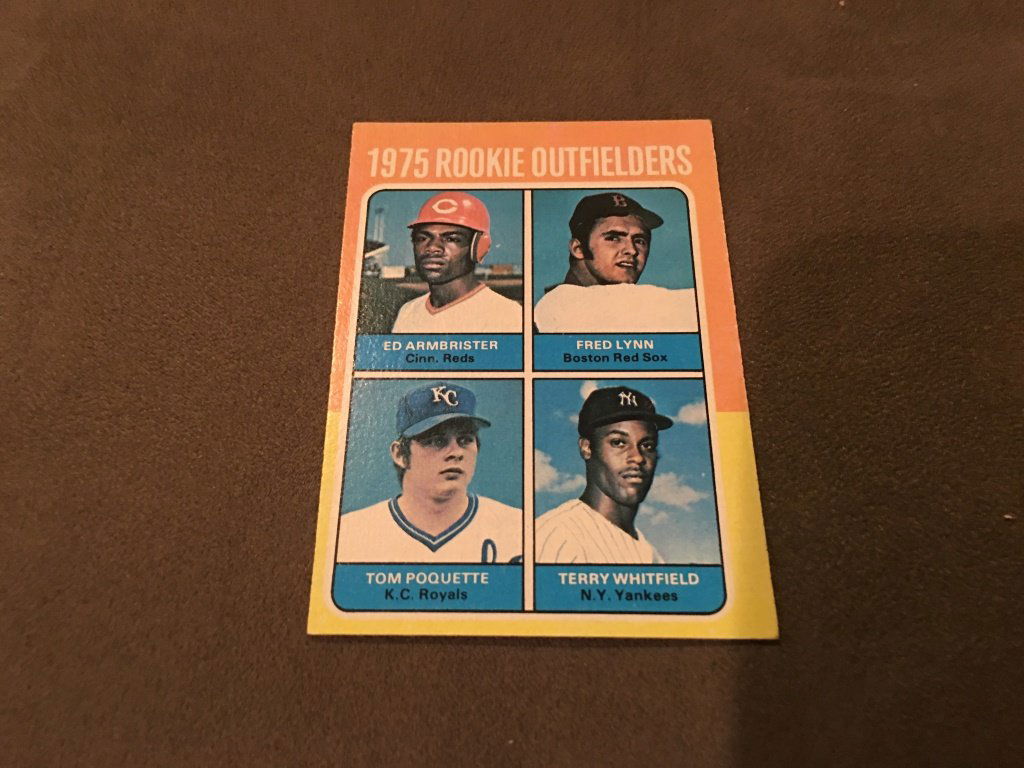 1975 Topps #622 Ed Armbrister Fred Lynn (1 of 2)