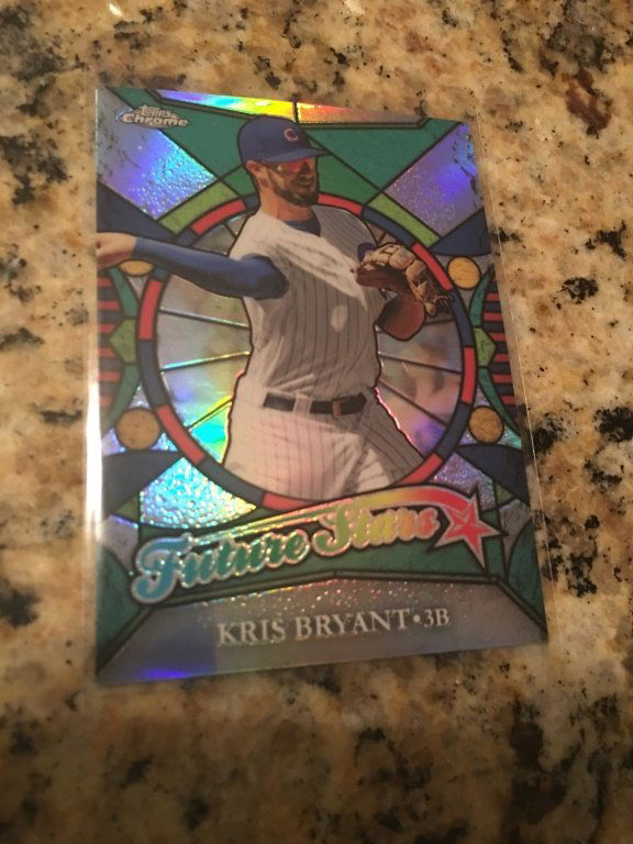 KRIS BRYANT 2016 TOPPS CHROME FUTURE STARS REFRAC! (1 of 2)