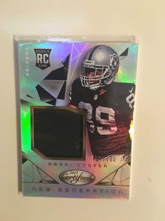 2015 Certified Amari Cooper New Gen RC Patch (1 of 2)